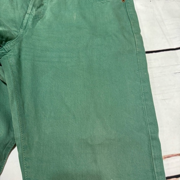 LEVI’S 501 Men’s Button Fly Jeans in Green size 30x34  GUC - Picture 11 of 16